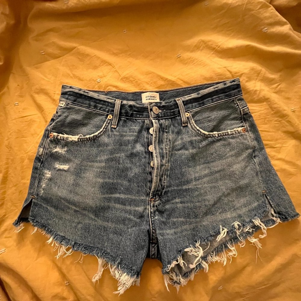 Citizens of Humanity Annabelle Jean Shorts Sz 27